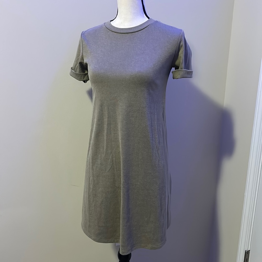 Forever 21 grey tshirt dress